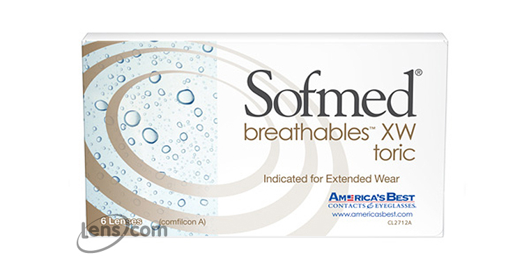 Sofmed Breathables XW Toric (Same as Biofinity Toric)